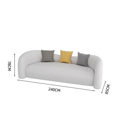 Nordic Modular Recliner Sectional Living Room Sofas