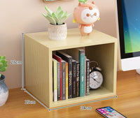 Thumbnail for Compact Desk-Top Bookshelf with File Storage
