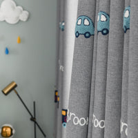 Thumbnail for Embroidered Blackout Curtains for Kids Bedroom