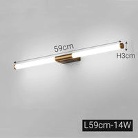 Thumbnail for LED Mirror Front Wall Lamp Bronze Bathroom Sconce