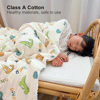 Thumbnail for Summer Cotton Quilt for Kids - Air-conditioned Comforter
