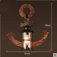 Thumbnail for Retro LED Wall Sconce - Outdoor Wall Lantern