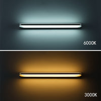Thumbnail for Modern Stainless Steel LED Bathroom Mirror Wall Lamp
