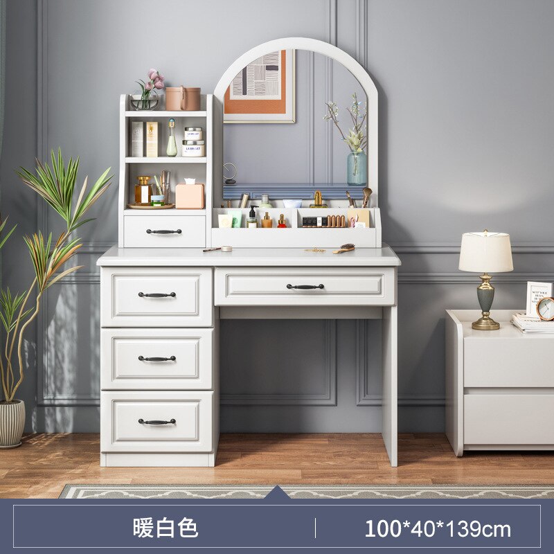 Dressing Table with Storage Cabinet