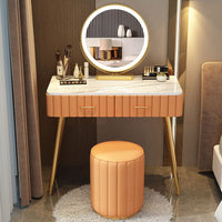 Thumbnail for Multi - functional Dressing Table with LED Mirror - Casatrail.com