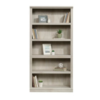 Thumbnail for Sauder 5-Shelf Bookcase - Chalked Chestnut Finish