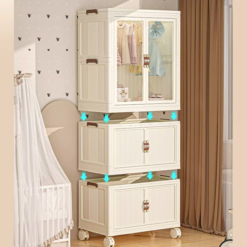 Baby Wardrobe Storage Cabinet