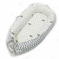 Thumbnail for Portable Baby Nest Bed Comfy Cotton Travel Crib