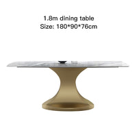 Thumbnail for Italian Style Slate Dining Table Set