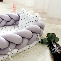 Thumbnail for Portable Knot Baby Crib with Pillow Sleeping Nest