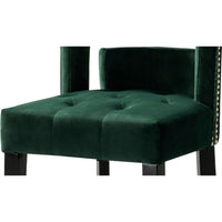 Thumbnail for Velvet Upholstered Counter Stool Chair