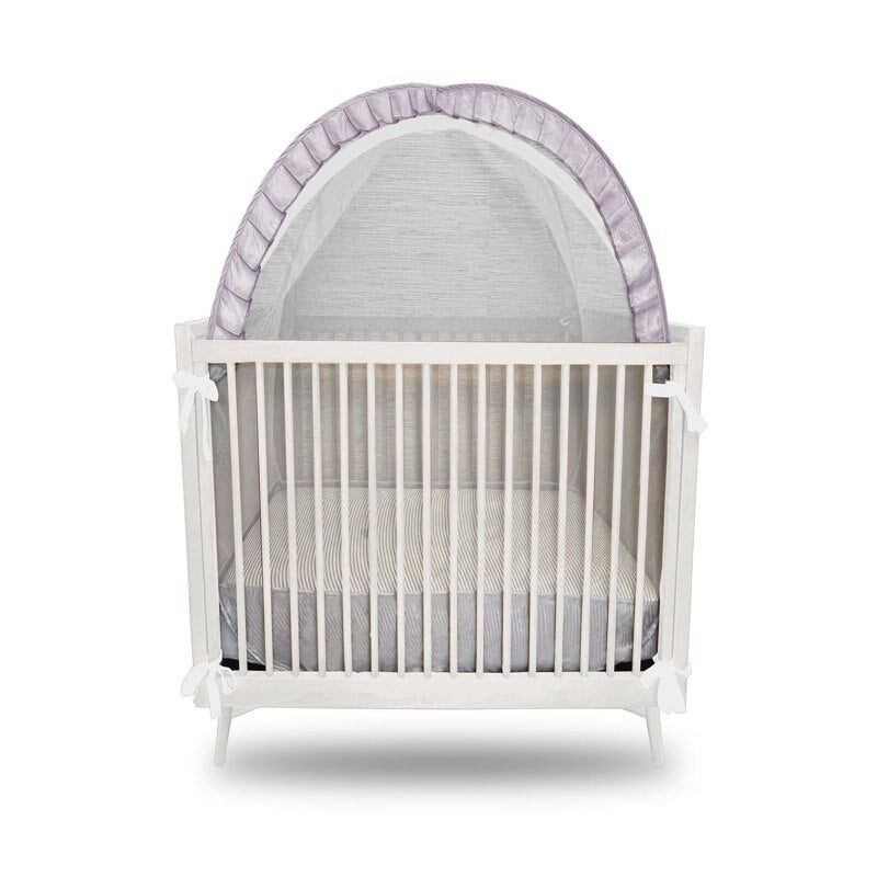 Crib Tent to Keep Baby in White Unisex
