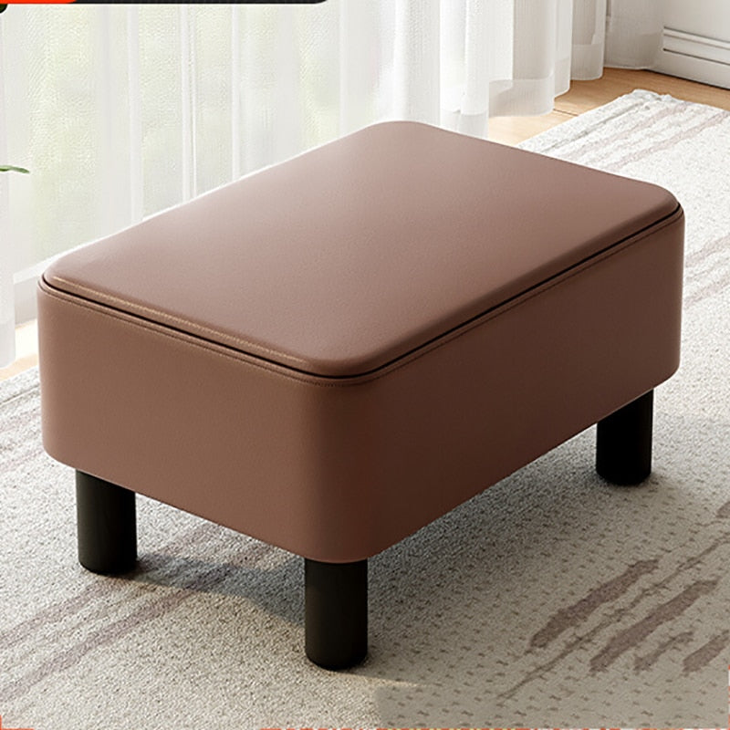 Shoe Bench Foot Rest Step Stool with Storage