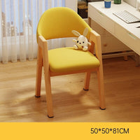 Thumbnail for Mobile Designer Wood Arm Accent Dining Chairs