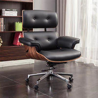 Thumbnail for High-Quality Modern Leather Office Chair, Comfortable and Rotating