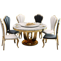 Thumbnail for Nordic Vintage Nordic Round Dining Table Set