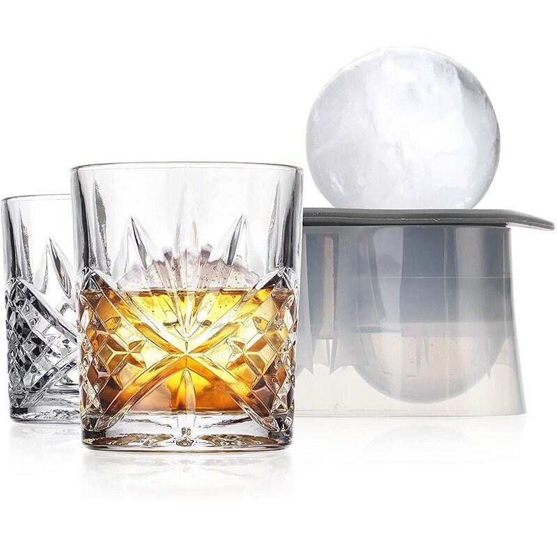 Whiskey Glass Set for Cocktail, Scotch, Bourbon - 1 Piece