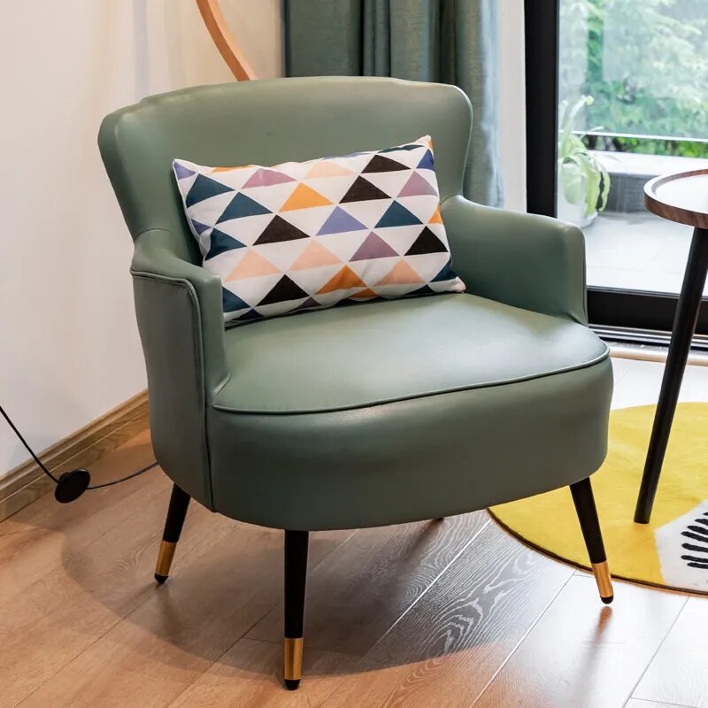Modern Luxury Sofa Chair with Creative Backrest