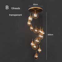 Thumbnail for Modern Glass Ball Chandelier- Pendant Lights