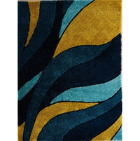 Thumbnail for Aria Yellow and Blue Shag