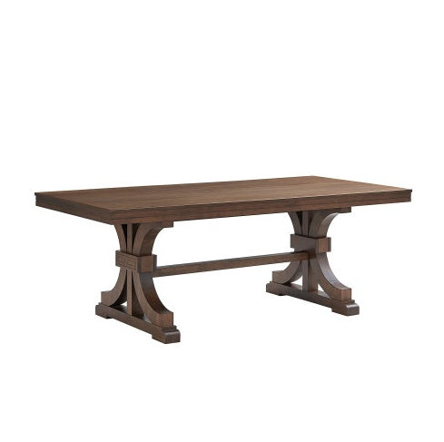 Rectangular Rubber Wood Dining Table