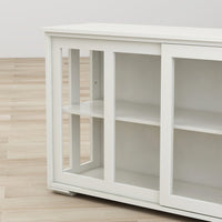 Thumbnail for Kitchen Storage Cabinet With Glass Door