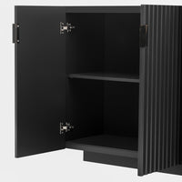 Thumbnail for Wave Doors, Ample Storage Space, Sideboard