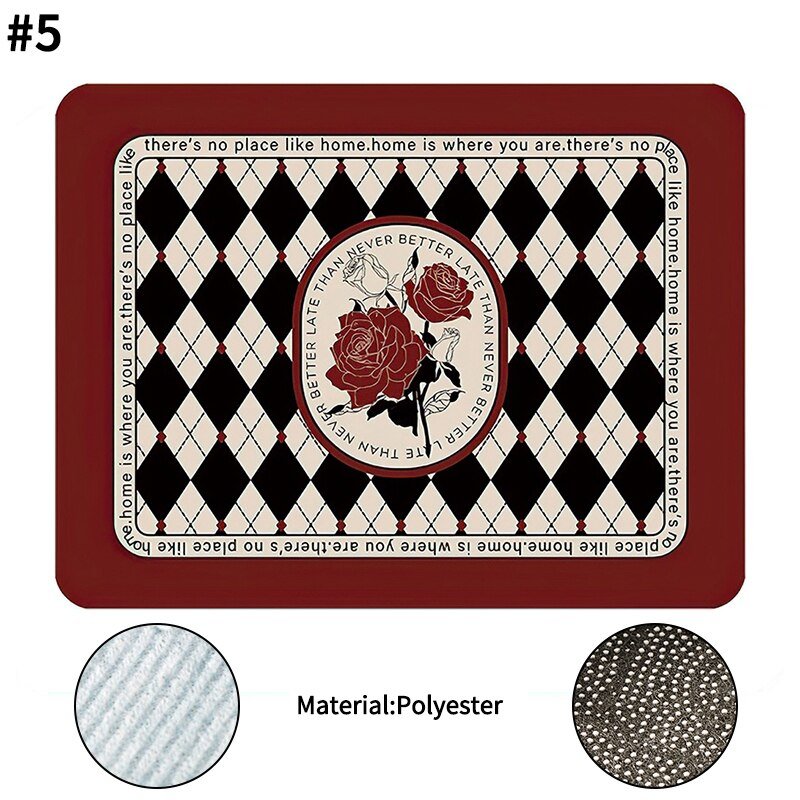 Absorbent Bedroom Bathroom Mats - Casatrail.com