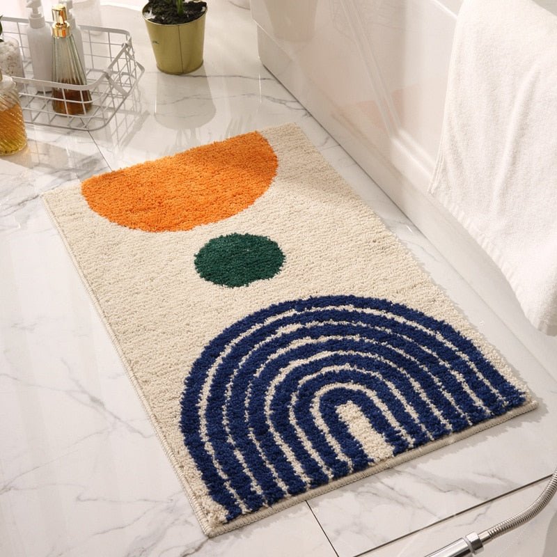 Abstract Art Microfiber Bath Mat - Casatrail.com