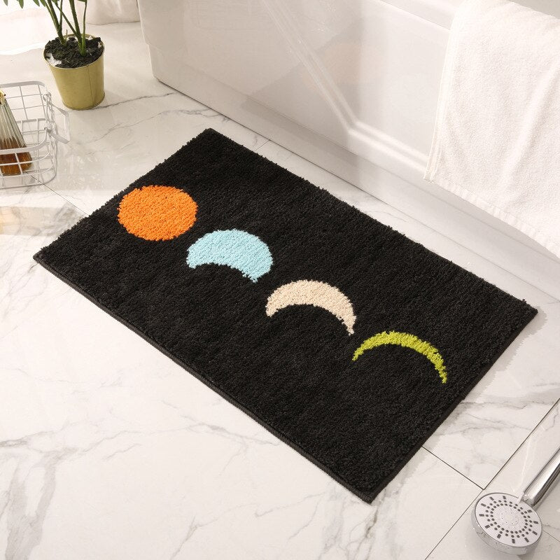 Abstract Art Microfiber Bath Mat - Casatrail.com