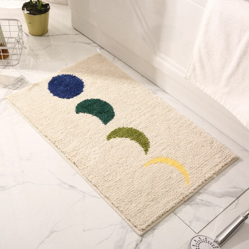 Abstract Art Microfiber Bath Mat - Casatrail.com