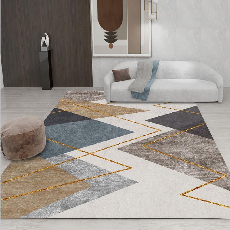 Abstract Cashmere Pattern Sofa Rug - Casatrail.com