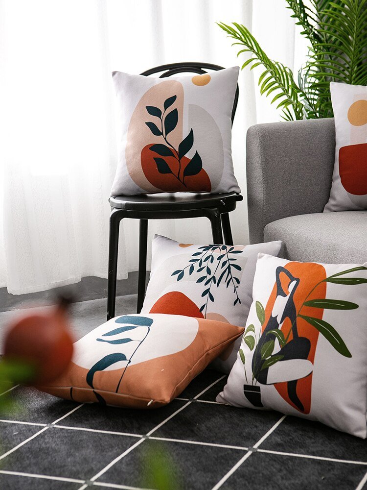 Abstract Geometric Car and Sofa Pillow Cover - Casatrail.com