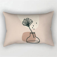 Thumbnail for Abstract Leaf Plant Pattern Sofa Pillowcase - Casatrail.com