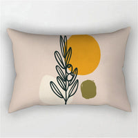 Thumbnail for Abstract Leaf Plant Pattern Sofa Pillowcase - Casatrail.com