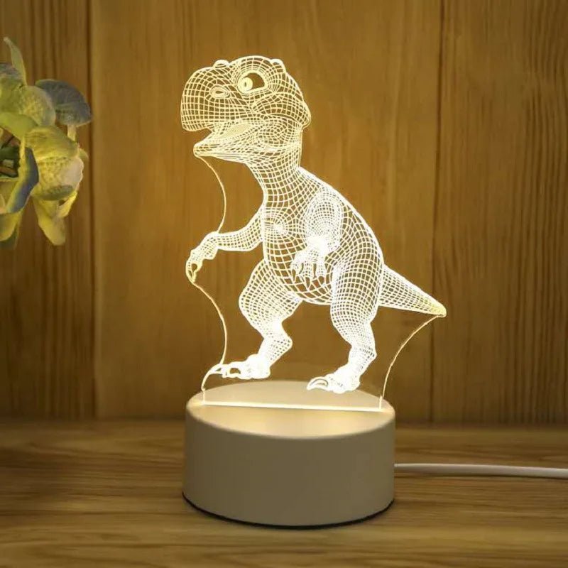 Acrylic 3D Lamp USB LED Night Light - Casatrail.com