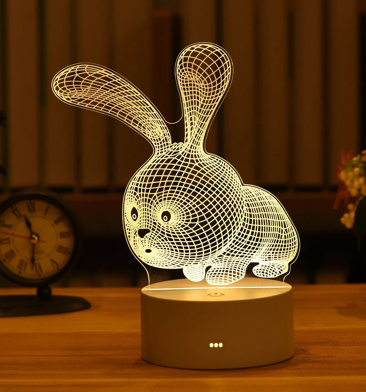 Acrylic 3D Lamp USB LED Night Light - Casatrail.com