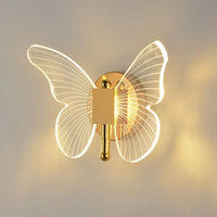 Thumbnail for Acrylic Butterfly LED Wall Lamp for Living Areas - Casatrail.com