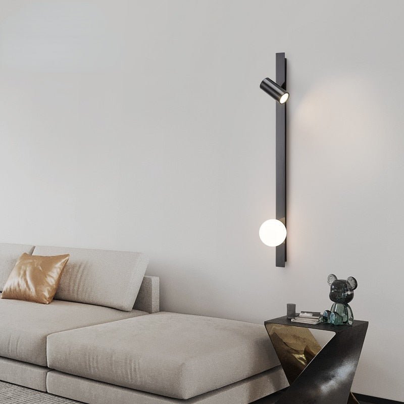 Adjustable Copper Wall Reading Lamp for Living Room - Casatrail.com