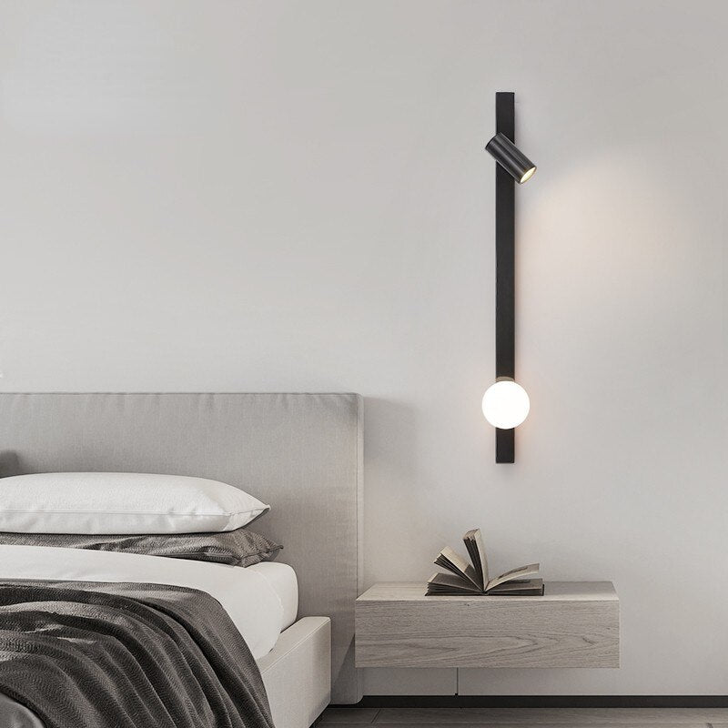 Adjustable Copper Wall Reading Lamp for Living Room - Casatrail.com