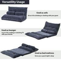 Thumbnail for Adjustable Polyester Gaming Sofa - 2 Seater - Casatrail.com