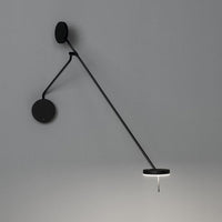 Thumbnail for Adjustable Swing Arm Black Wall Lamp - Casatrail.com