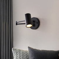 Thumbnail for Adjustable Swing Arm Wall Lamp Nordic Bedside Reading LED Lights - Casatrail.com