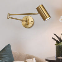 Thumbnail for Adjustable Swing Arm Wall Lamp Nordic Bedside Reading LED Lights - Casatrail.com