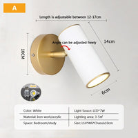 Thumbnail for Adjustable Swing Wall Lamp for Home and Hotel Decor - Casatrail.com