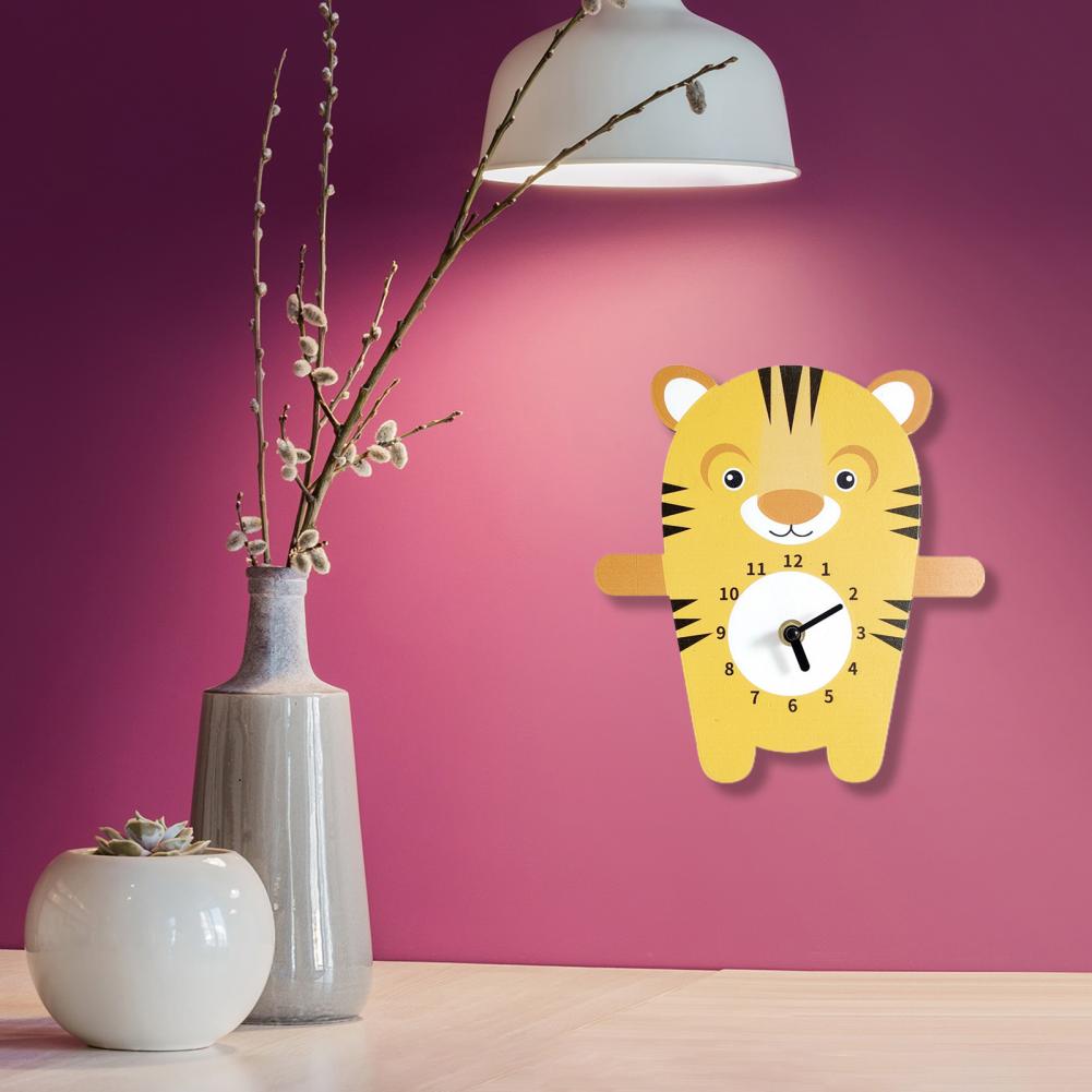 Adorable Animal Shaped Cartoon Wall Clock - Casatrail.com