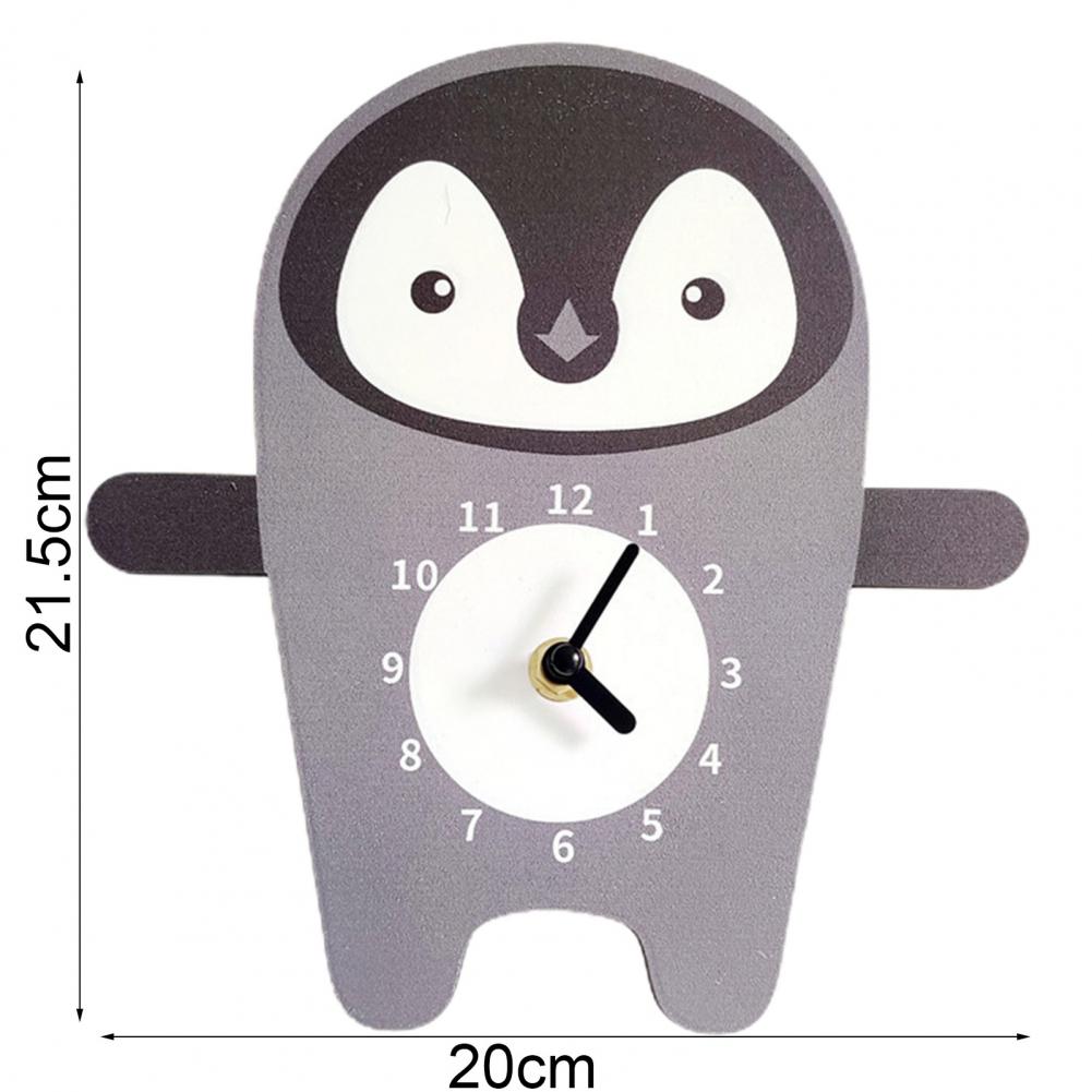 Adorable Animal Shaped Cartoon Wall Clock - Casatrail.com