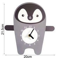 Thumbnail for Adorable Animal Shaped Cartoon Wall Clock - Casatrail.com