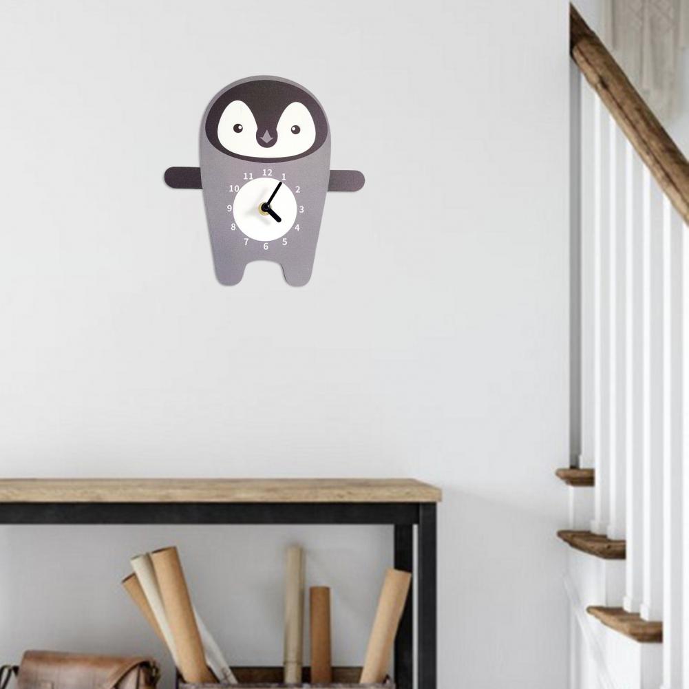 Adorable Animal Shaped Cartoon Wall Clock - Casatrail.com