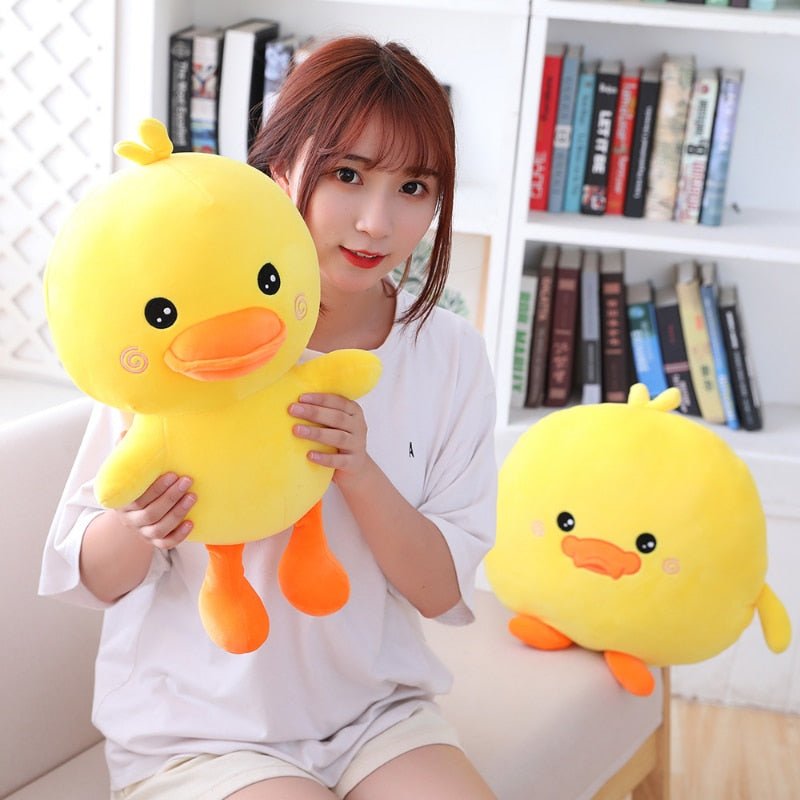 Adorable Big Yellow Duck Plush - Casatrail.com